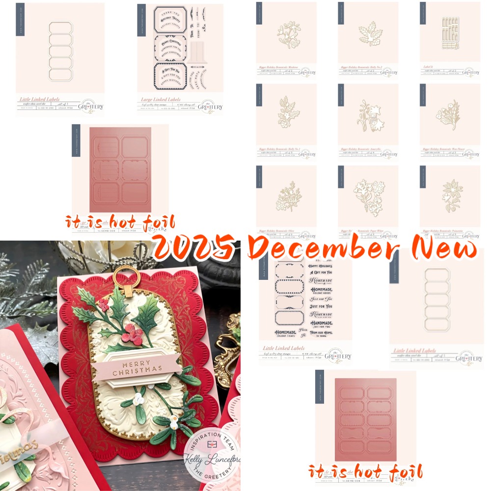 Stencil Cutting Plotter - ตัดโลหะตายและแสตมป์สําหรับ Scrapbooking ลายฉลุลายนูนแม่พิมพ์ DIY กระดาษการ์ดหัตถกรรมต้นคริสต์มาสและเพนกวินตัด