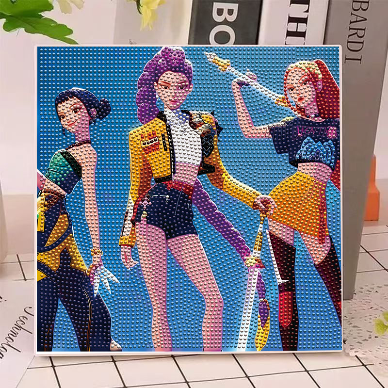Art Craft Home - ชุดภาพวาดเพชร 5 มิติ ลายอนิเมะฮันเตอร์ส กลิม ไมล่า