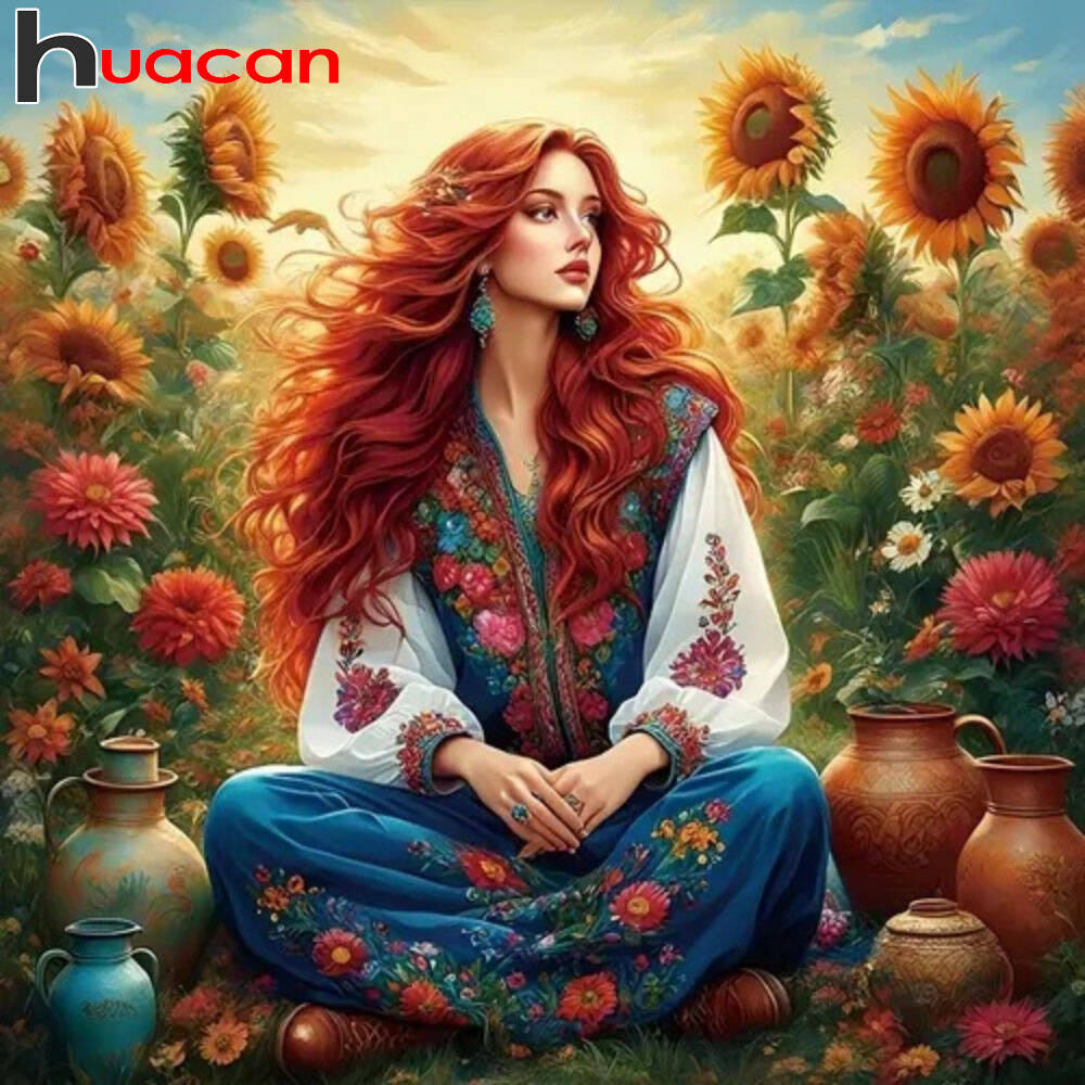 Wallpaper Art And Craft - Huacan 2025 คอลเลกชันใหม่เพชรภาพวาด Dolphin Sky เย็บปักถักร้อยเพชร