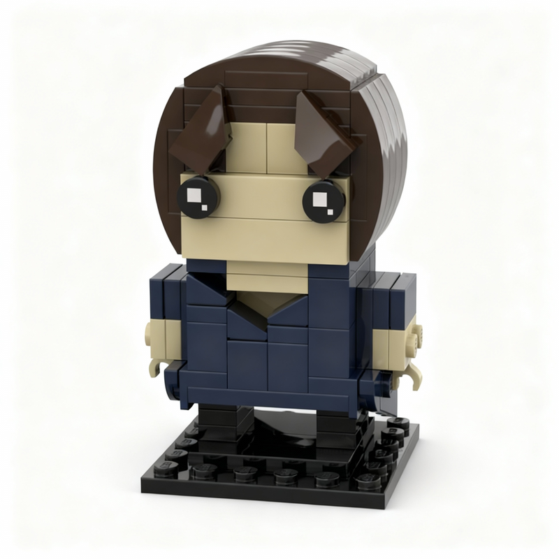 Art Craft Ideas For Christmas - 115 ชิ้น MOC BrickHeadz ชื่อเธอว่า 
