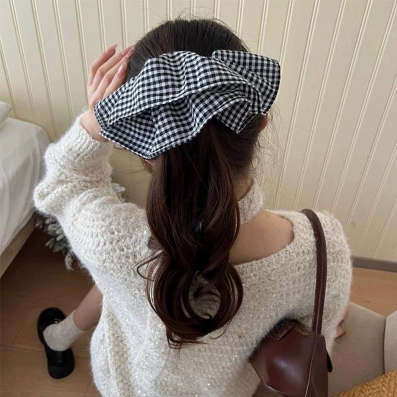ขนาดใหญ่พิเศษลายสก๊อตผมวงยืดหย - Art And Craft Hair บทวิจารณ์และราคา