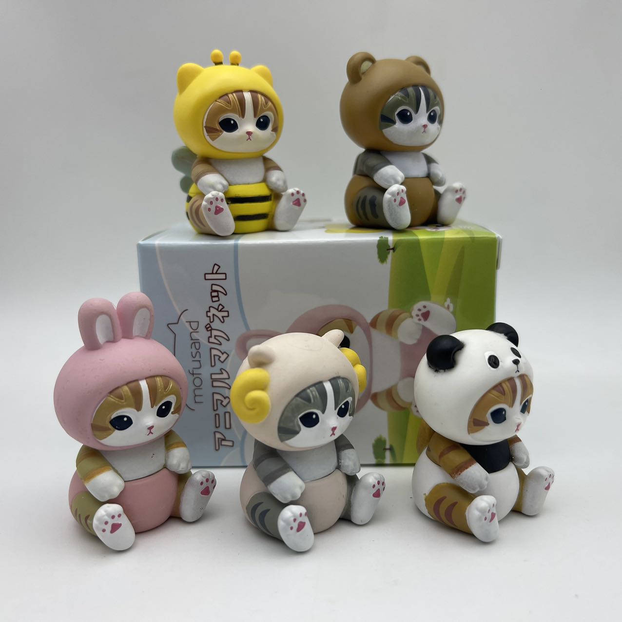 4 ซม.Mofusand Action Figure ชุ - Art Craft Items บทวิจารณ์และราคา