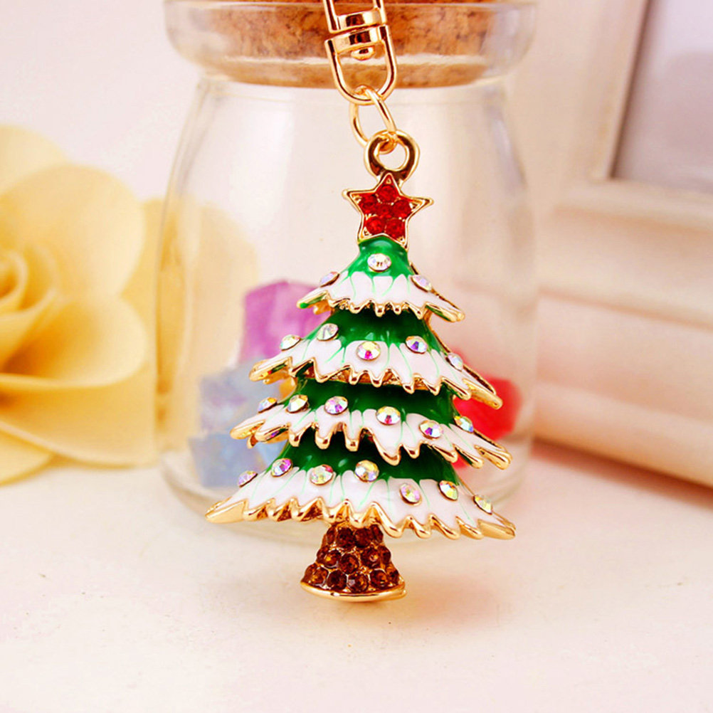 พวงกุญแจต้นคริสต์มาส 2 ชิ้น รู - Art And Craft Xmas Tree บทวิจารณ์และราคา