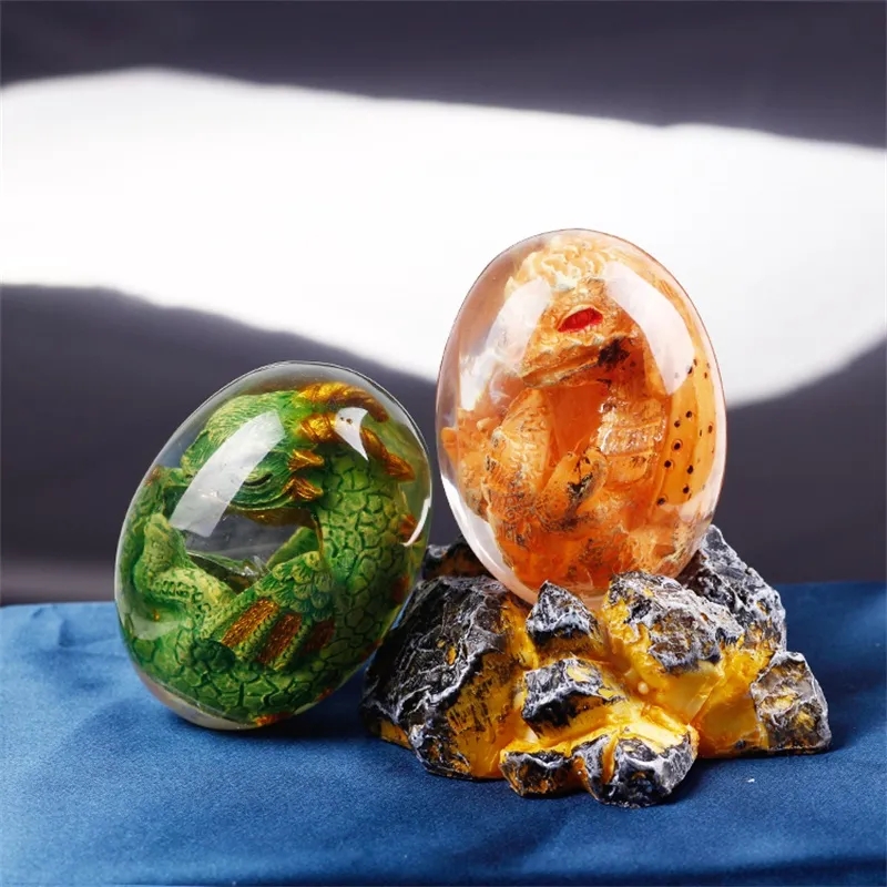 มังกรลาวารูปปั้นไข่ขาตั้งฐานได - Art Craft Dinosaurs บทวิจารณ์และราคา