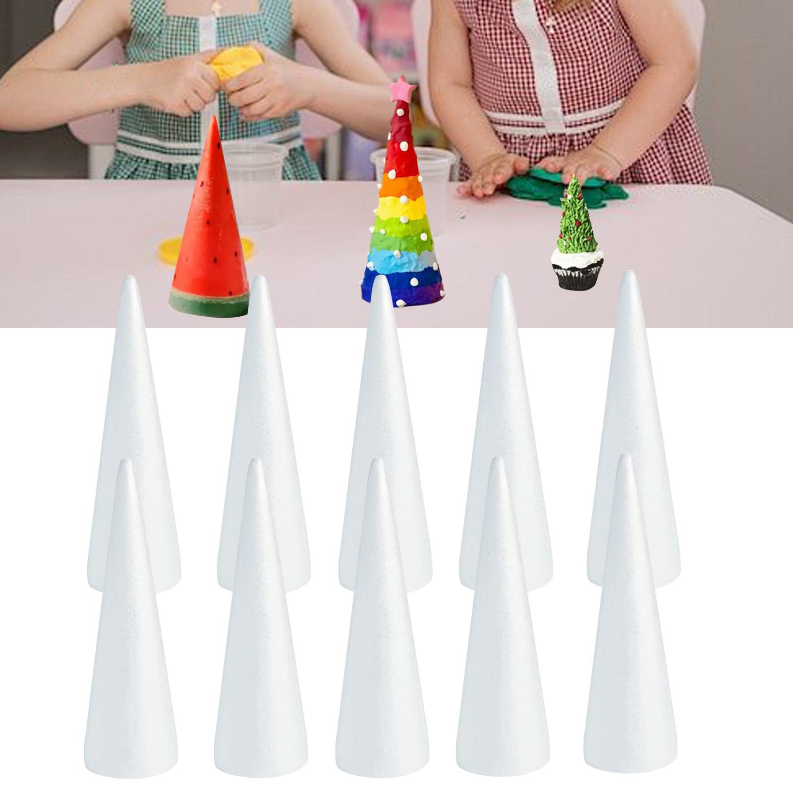 กรวยโฟมสำหรับงานฝีมือ 10 ชิ้น  - Art And Craft Xmas Tree บทวิจารณ์และราคา