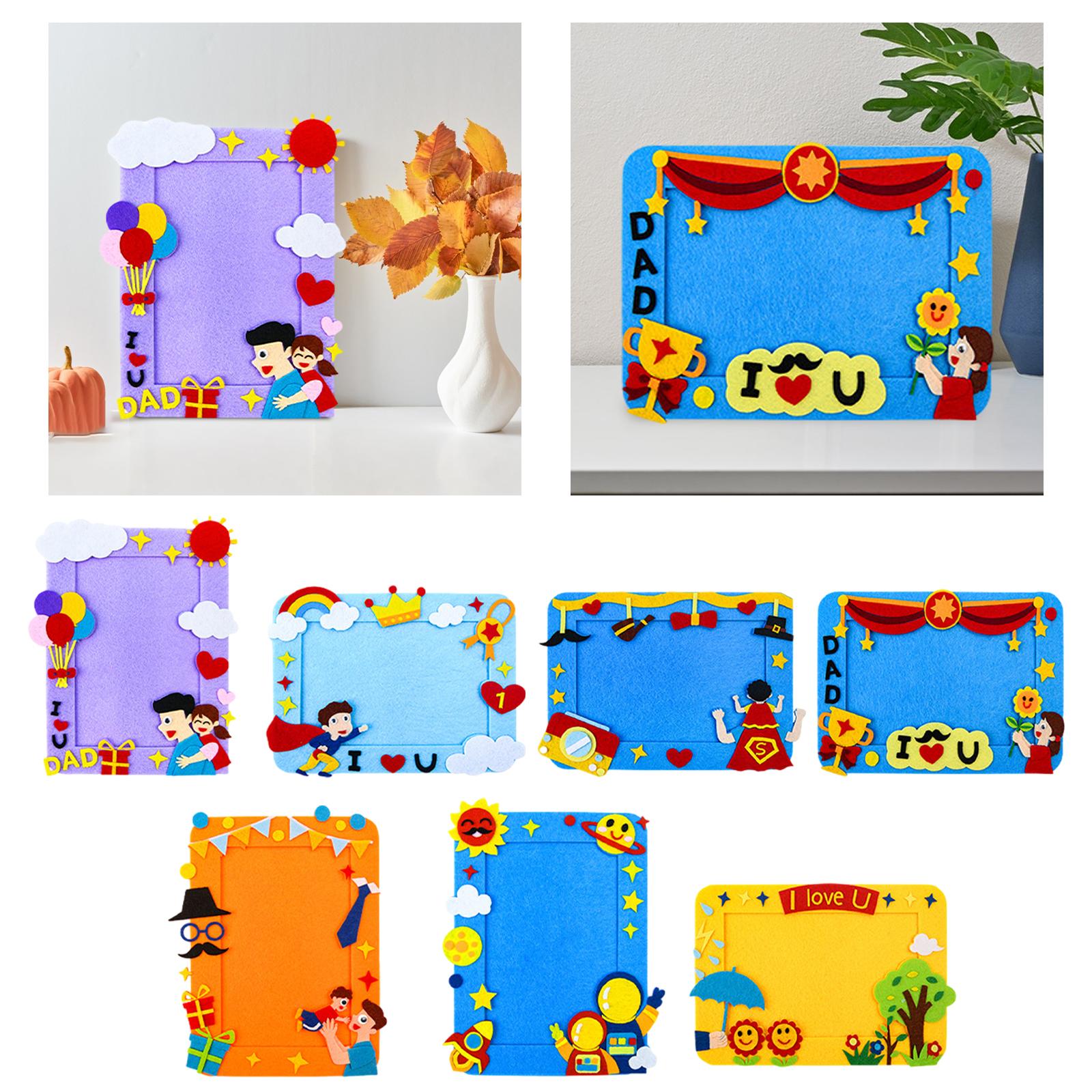 กรอบรูปของขวัญแบบทำมือสำหรับพ่ - Art And Craft For Father'S Day บทวิจารณ์และราคา