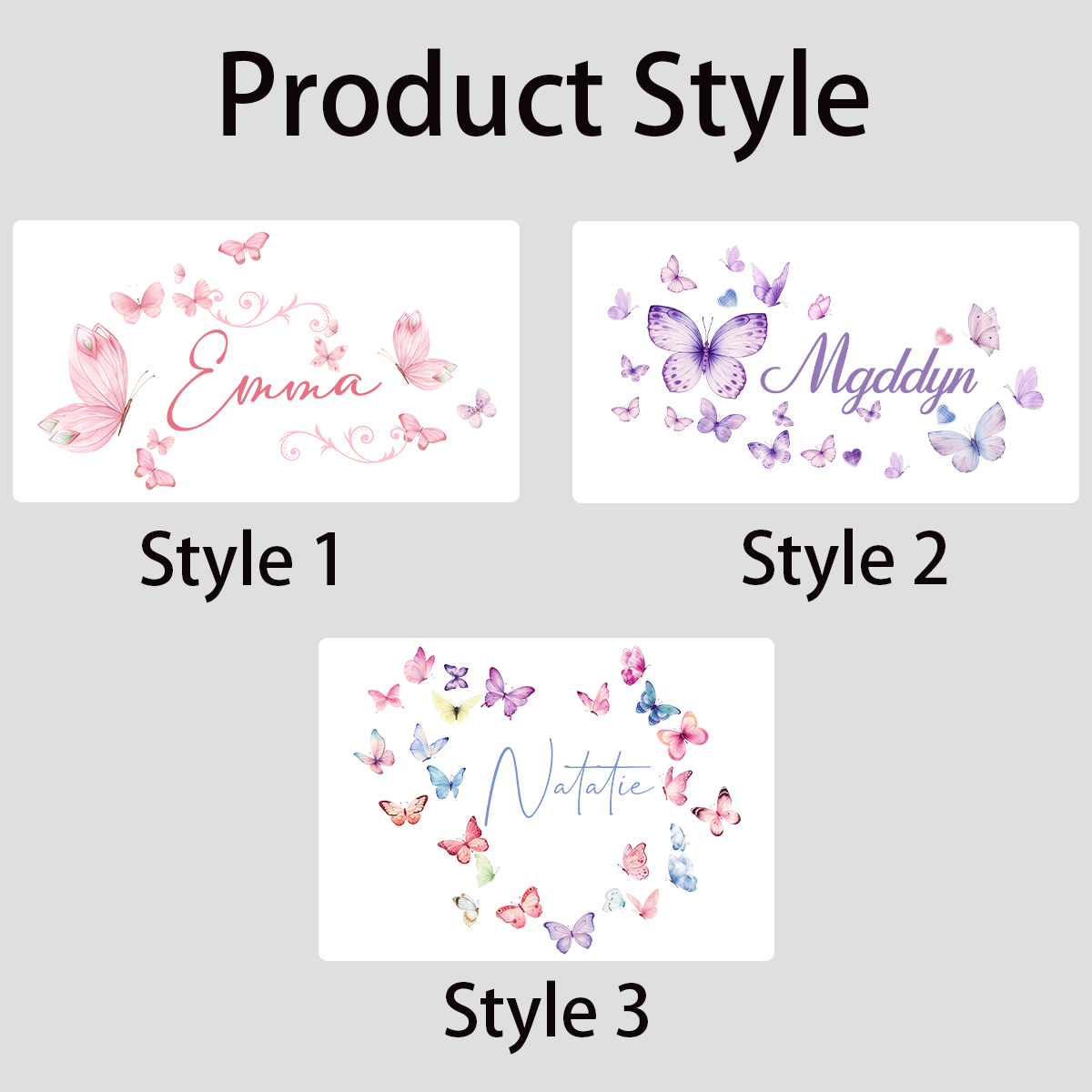 สติ๊กเกอร์ติดผนังลายการ์ตูนผีเ - Art Craft Butterfly บทวิจารณ์และราคา