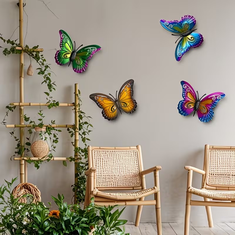 ของตกแต่งผนังรูปปั้นผีเสื้อโลห - Art Craft Butterfly บทวิจารณ์และราคา