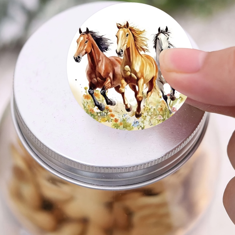 500 ชิ้น/ม้วน สติกเกอร์รูปดอกไ - Art Craft Items บทวิจารณ์และราคา