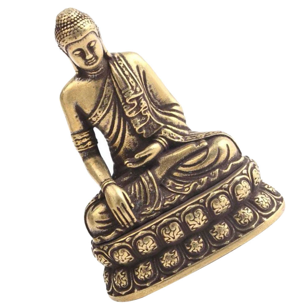 พระพุทธรูปศากยมุนีทองแดงบริสุท - Artwork Craft บทวิจารณ์และราคา