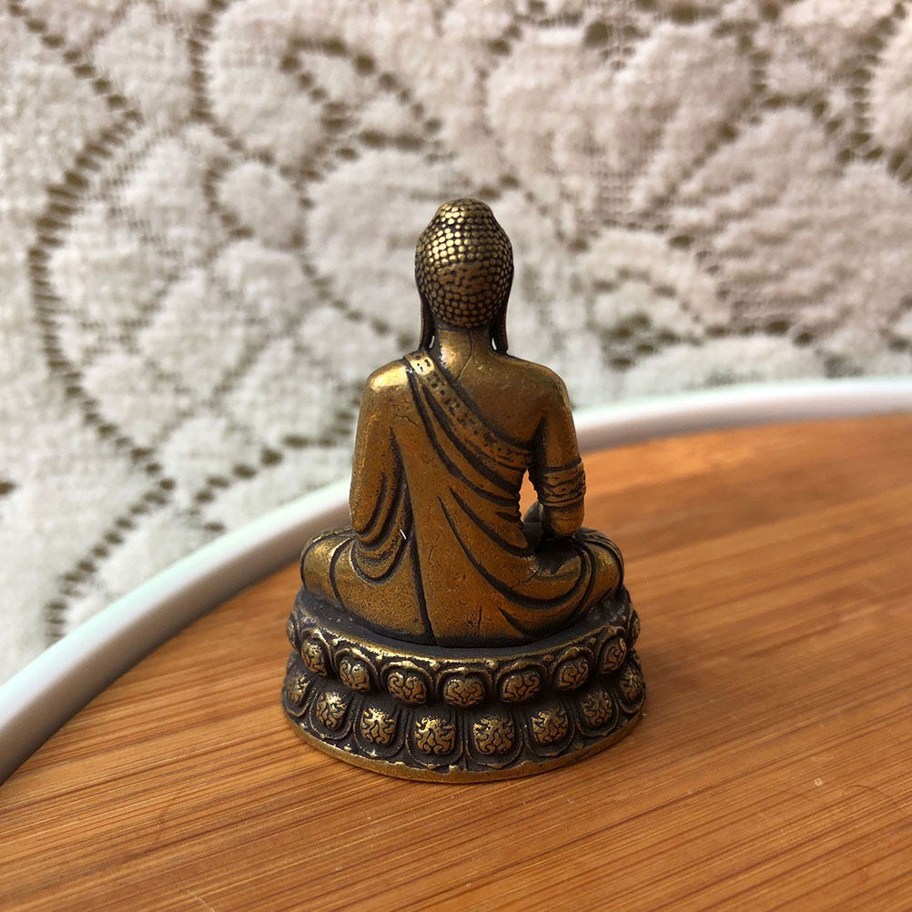 พระพุทธรูปศากยมุนีทองแดงบริสุท - Artwork Craft บทวิจารณ์และราคา