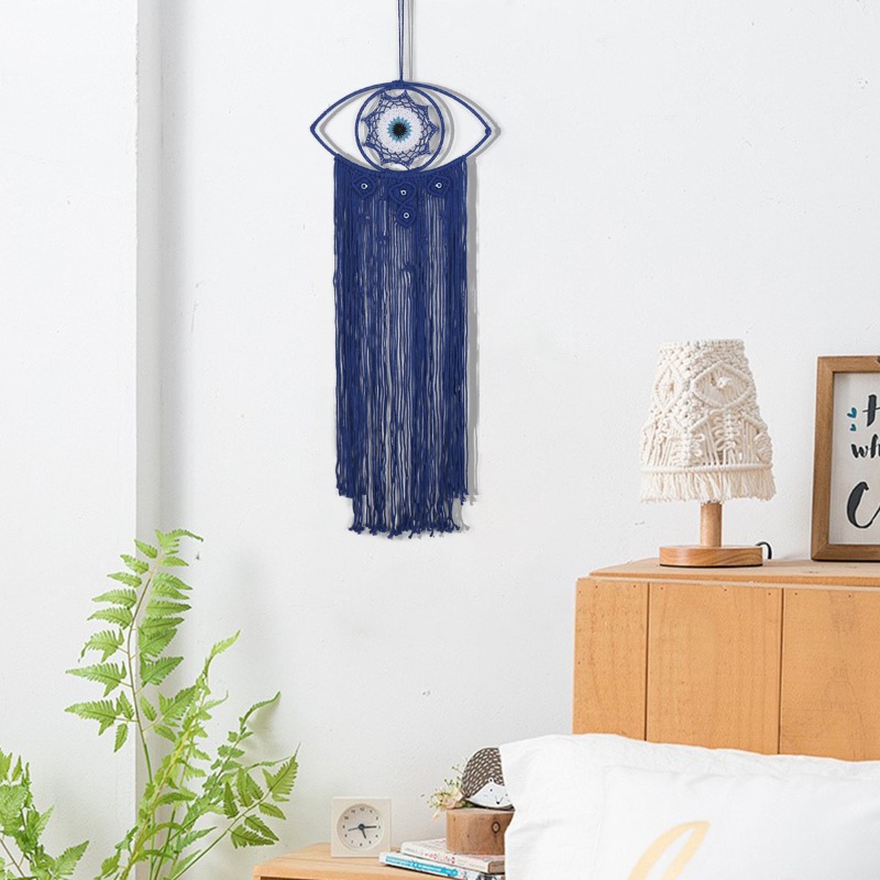 ผ้าทอแขวนผนังลายตาปีศาจแบบนอร์ - Art Craft Home บทวิจารณ์และราคา