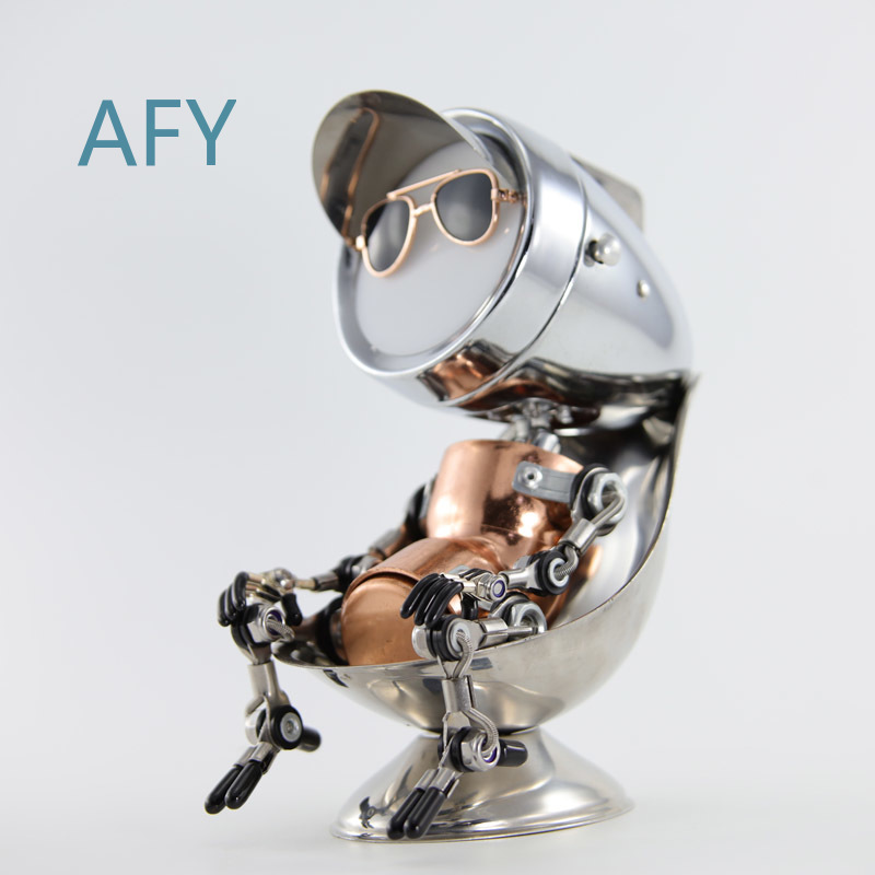 โคมไฟบรรยากาศหุ่นยนต์เมทัลพังก - Art Craft Robot บทวิจารณ์และราคา