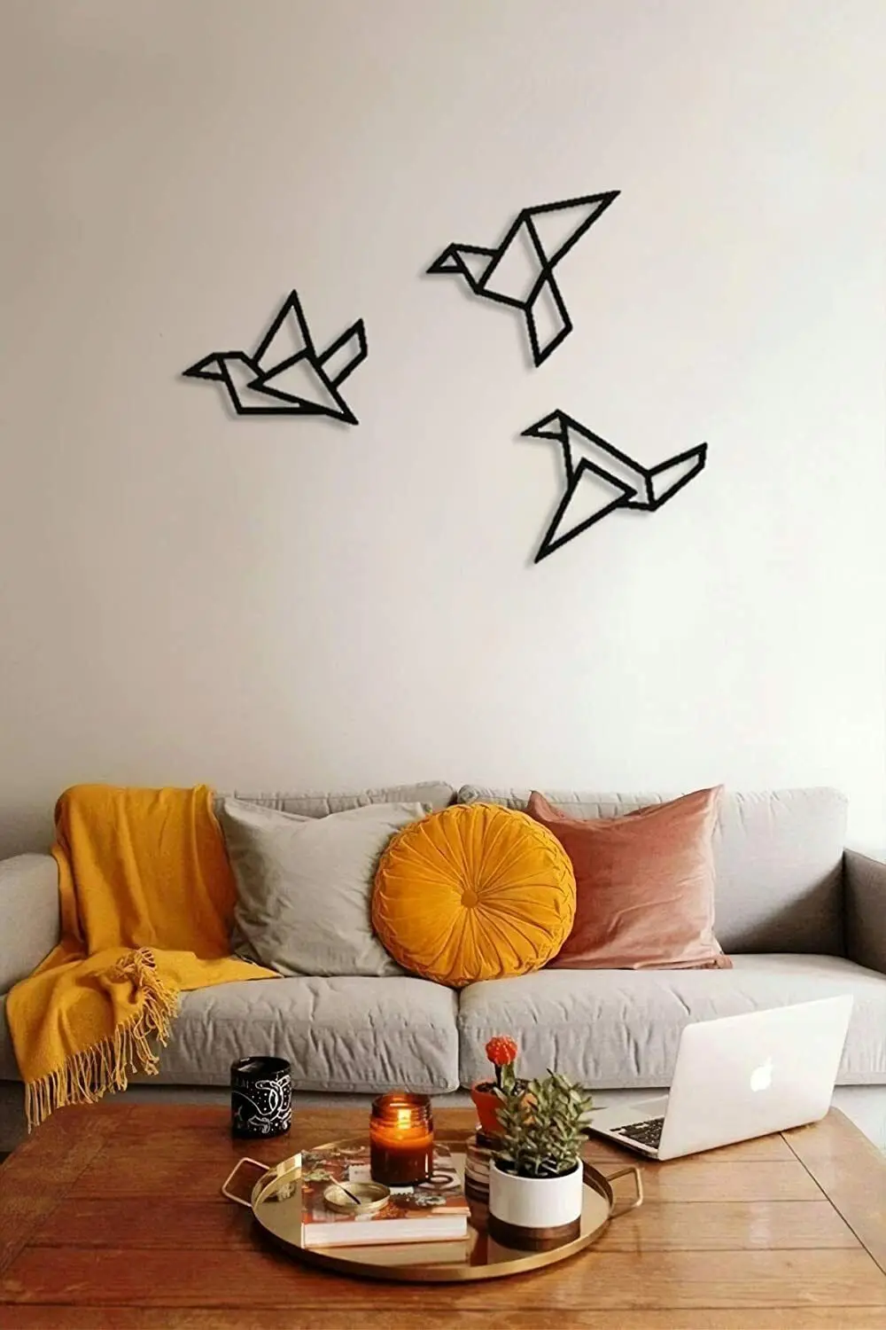 CIFBUY ชุดตกแต่งผนังรูปนก 3 ชิ - Art Craft Simple บทวิจารณ์และราคา