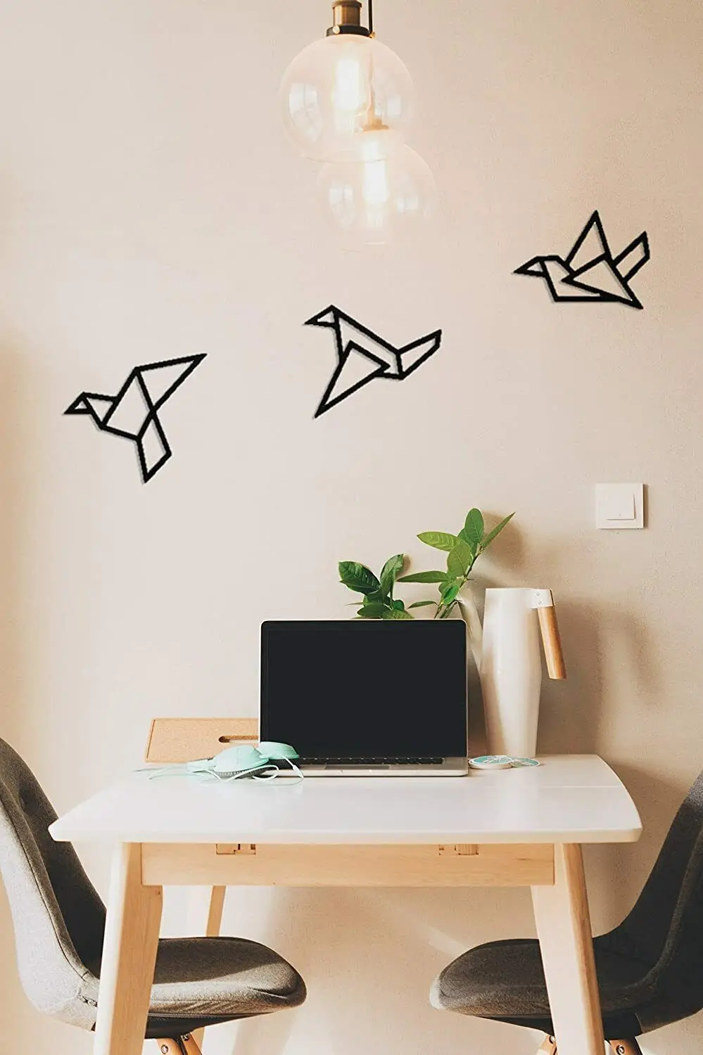 CIFBUY ชุดตกแต่งผนังรูปนก 3 ชิ - Art Craft Simple บทวิจารณ์และราคา