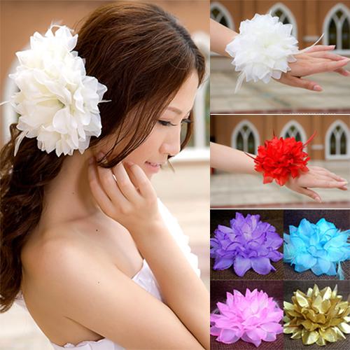 เจ้าสาวงานแต่งงานดอกไม้แถบคาดศ - Art And Craft Hair บทวิจารณ์และราคา