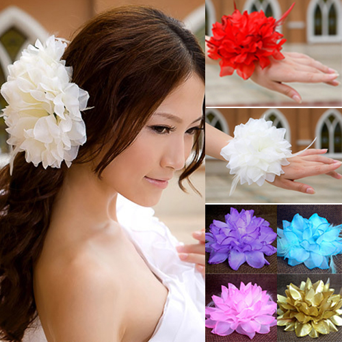 เจ้าสาวงานแต่งงานดอกไม้แถบคาดศ - Art And Craft Hair บทวิจารณ์และราคา