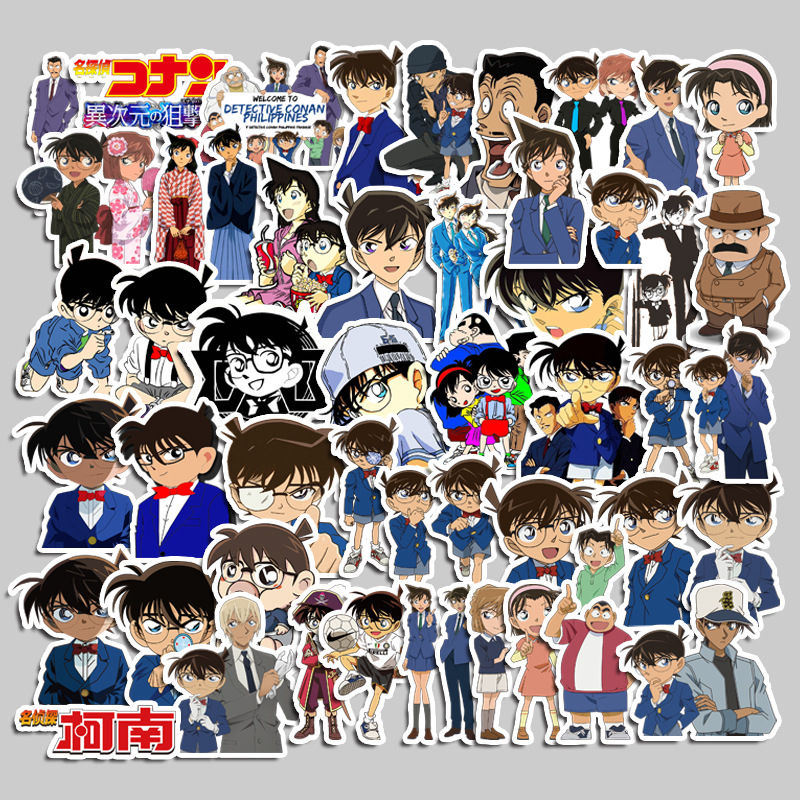 สติ๊กเกอร์นักสืบโคนัน แบนได สำ - Artwork Craft บทวิจารณ์และราคา