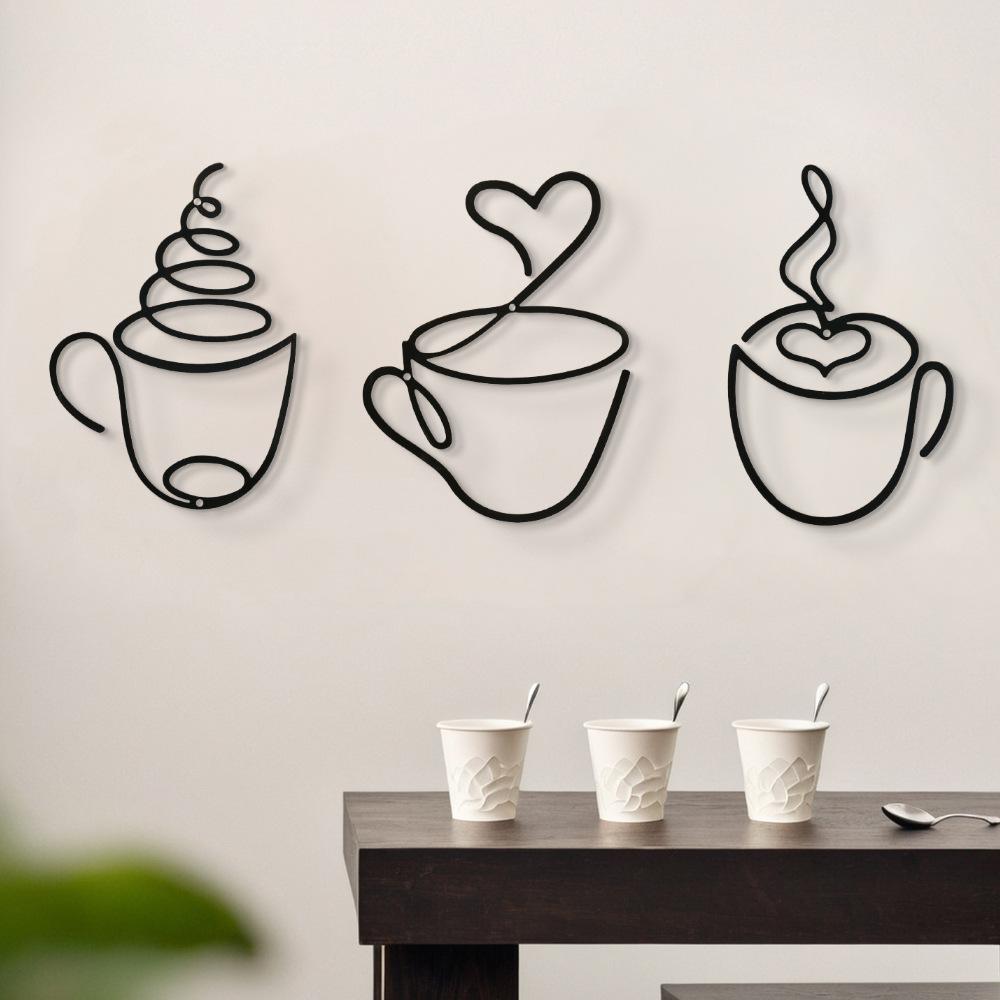 ชุดตกแต่งผนังรูปกาแฟ 3 ชิ้น ดี - Art Craft Cafe บทวิจารณ์และราคา