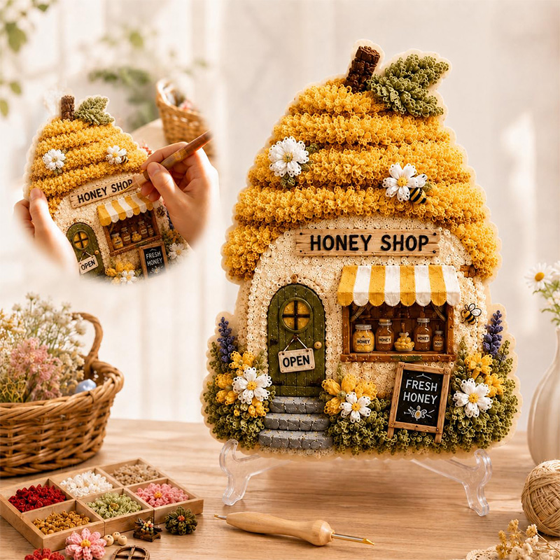 ชุดงานฝีมือ DIY บ้านเห็ด 3 มิต - Art Craft Yarn บทวิจารณ์และราคา