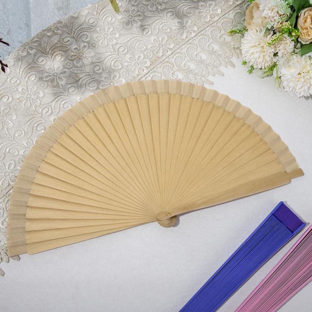พัดลมเรียบง่ายสไตล์สเปนสีทึบทั - Art Craft Simple บทวิจารณ์และราคา
