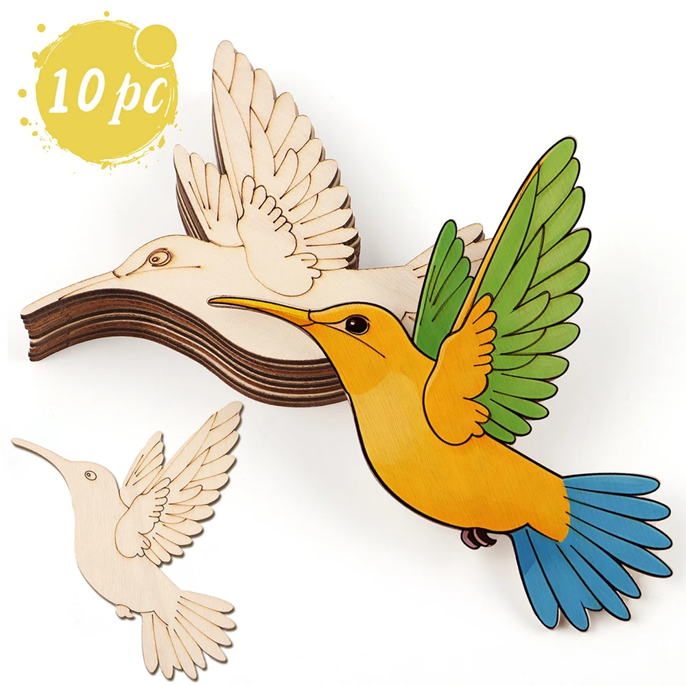 ชุดงานฝีมือไม้รูปสัตว์และนก 10 - Art Craft Home บทวิจารณ์และราคา