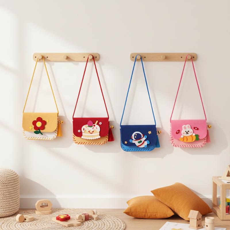 ชุดทำกระเป๋าผ้าสักหลาดสำหรับเด - Art Craft Kindergarten บทวิจารณ์และราคา