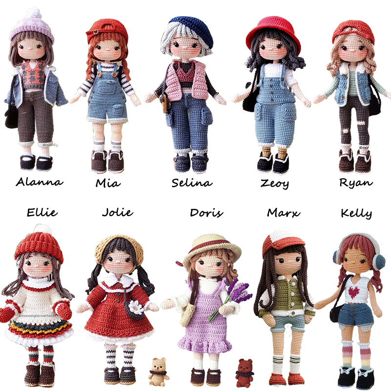 ชุดวัสดุสำหรับถักโครเชต์ตุ๊กตา - Art Craft Yarn บทวิจารณ์และราคา