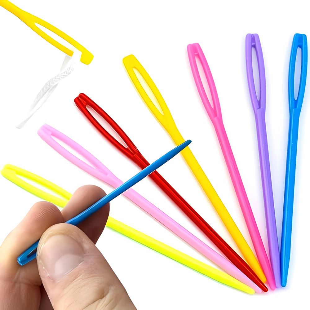 เข็มเย็บผ้าปลายทู่แบบสุ่ม 7 ซม - Art Craft Yarn บทวิจารณ์และราคา