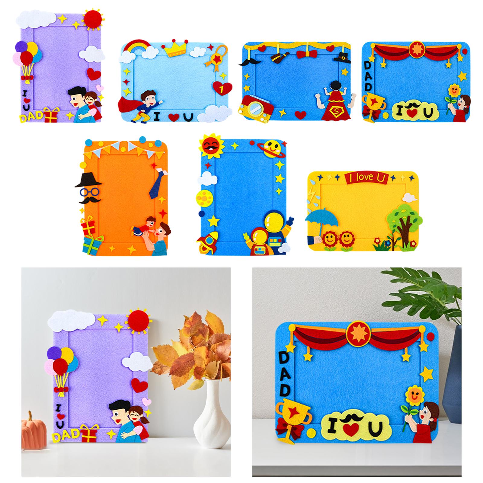 กรอบรูปของขวัญแบบทำมือสำหรับพ่ - Art And Craft For Father'S Day บทวิจารณ์และราคา