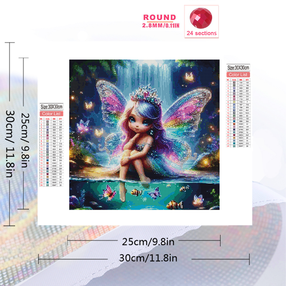 Momoart สาวเพชรโมเสคภาพใหม่ 20 - Art Craft Butterfly บทวิจารณ์และราคา