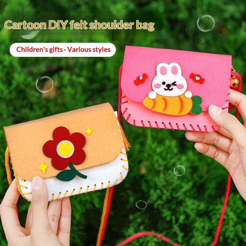 ชุดทำกระเป๋าผ้าสักหลาดน่ารัก ง - Art Craft Kindergarten บทวิจารณ์และราคา