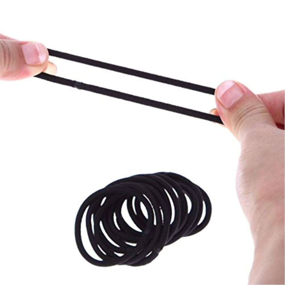 10/30/50pcs 4MM สีดําขนาดเล็กผ - Art And Craft Hair บทวิจารณ์และราคา