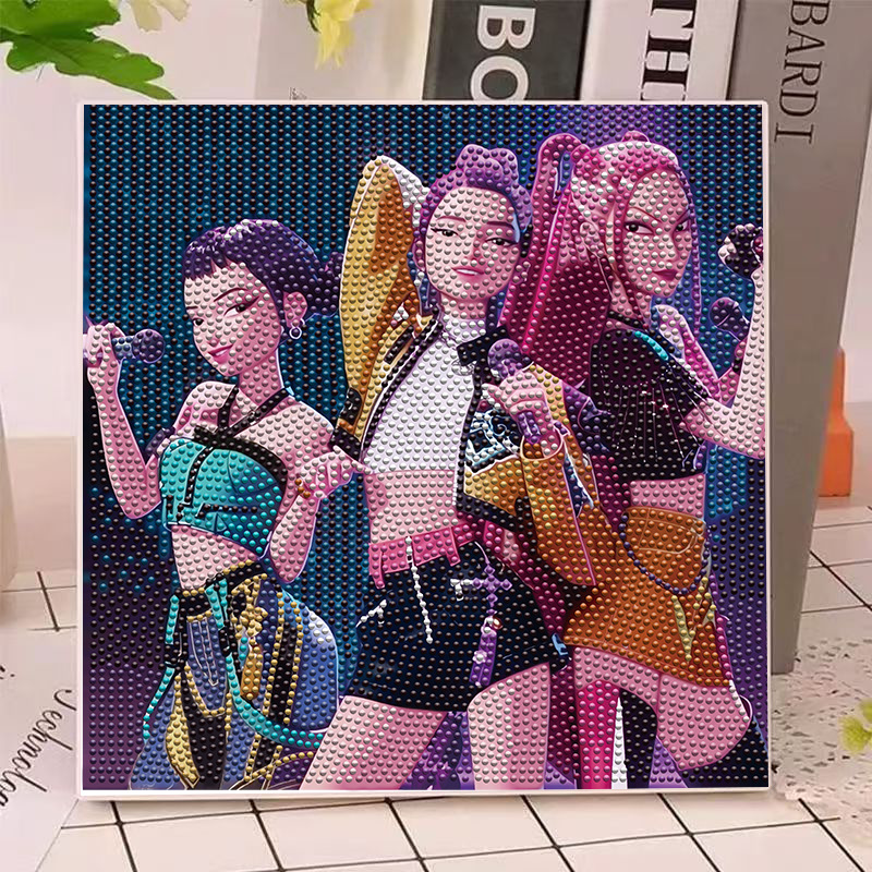 ชุดภาพวาดเพชร 5 มิติ ลายอนิเมะ - Art Craft Home บทวิจารณ์และราคา