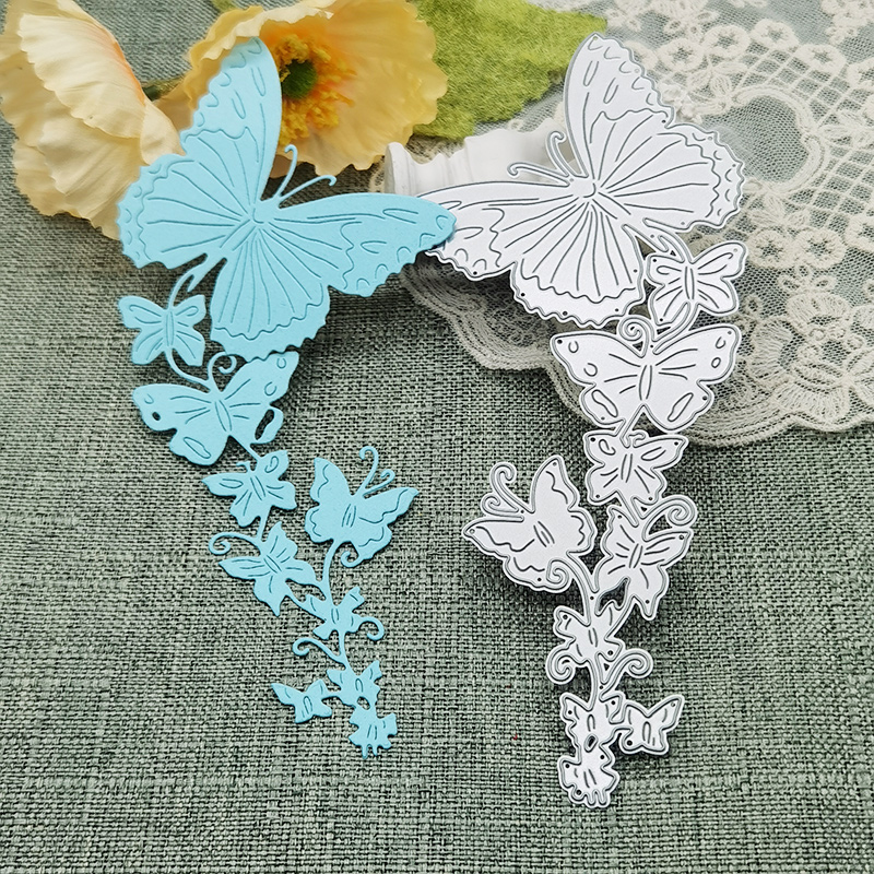 ผีเสื้อScrapbookingตัดDiesลายน - Stencil Cutting Plotter บทวิจารณ์และราคา