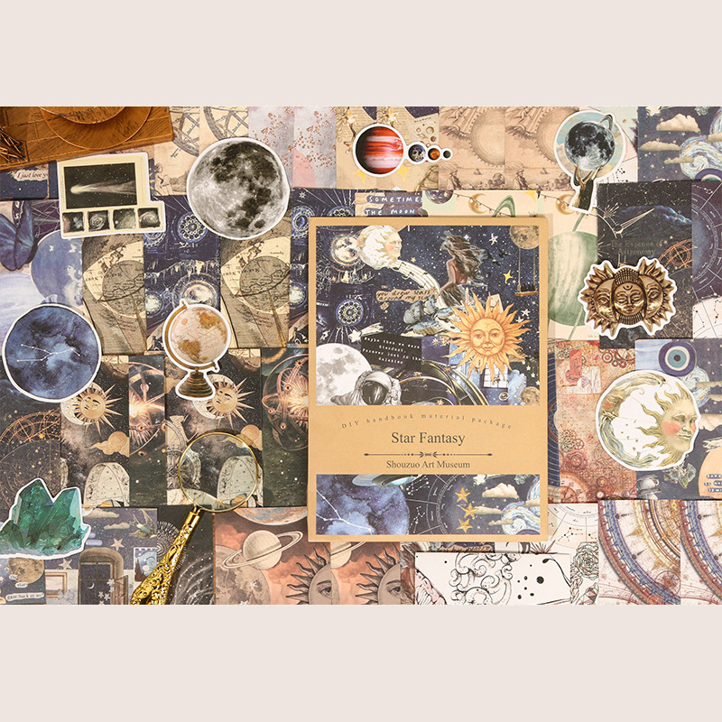 กระดาษอาร์ตวินเทจ 100 แผ่น ชุด - Art Craft Gallery บทวิจารณ์และราคา
