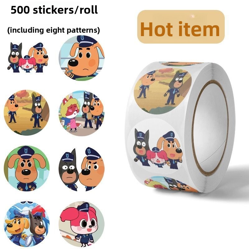สติกเกอร์ตัวละครเชอร์ริฟส์ ลาบ - Artwork Craft บทวิจารณ์และราคา
