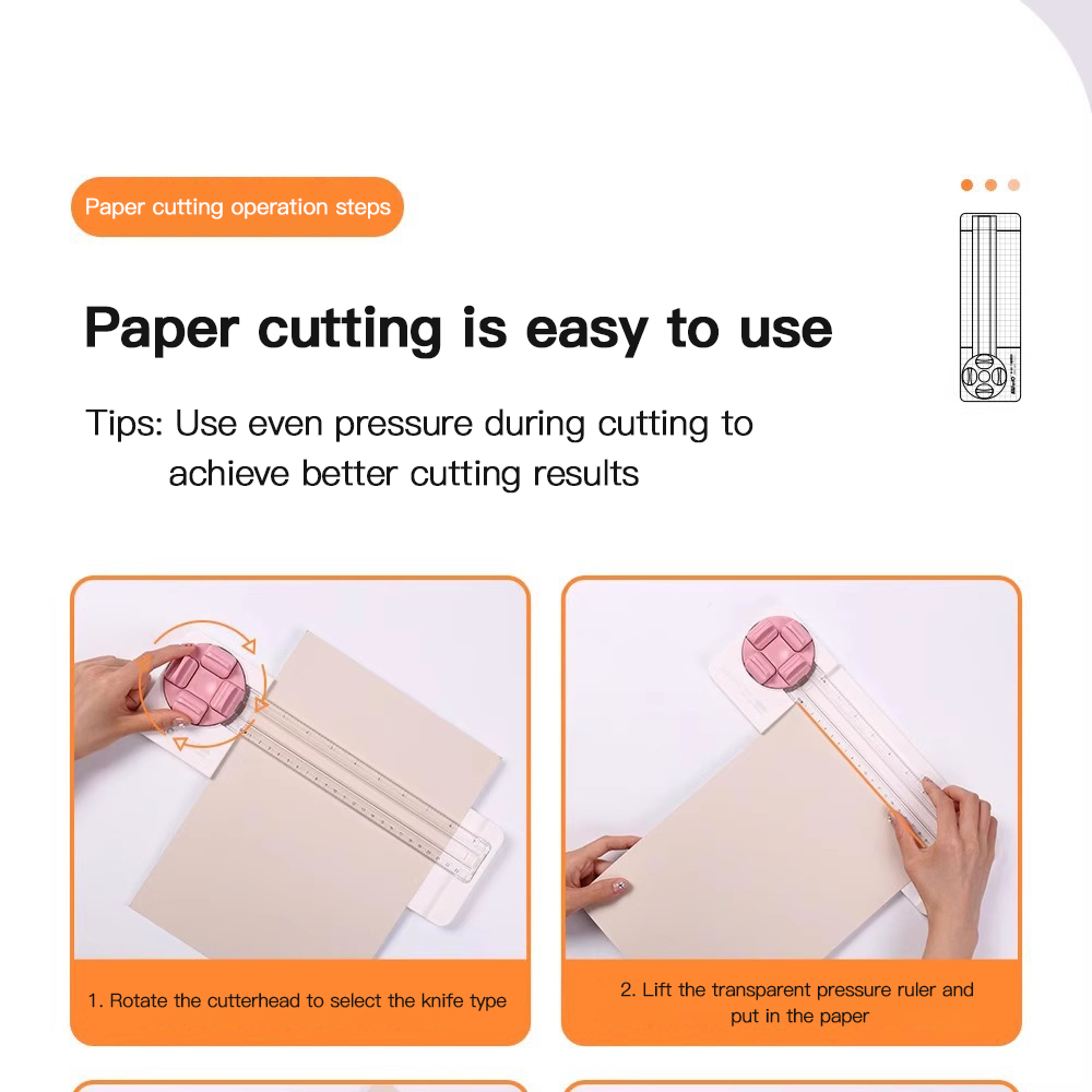 เครื่องตัดกระดาษขนาดเล็ก 1 ชิ้ - Art Craft Home บทวิจารณ์และราคา