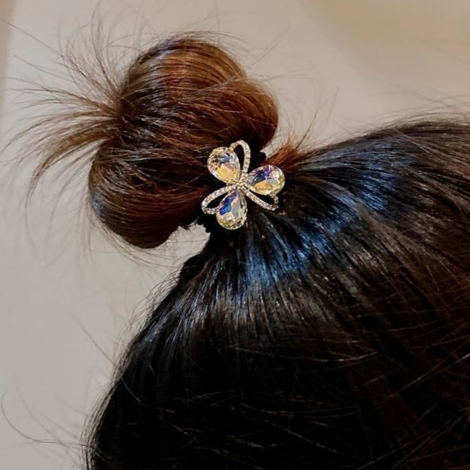 1PC ใหม่แฟลชเพชรดอกไม้แฟชั่นผม - Art And Craft Hair บทวิจารณ์และราคา