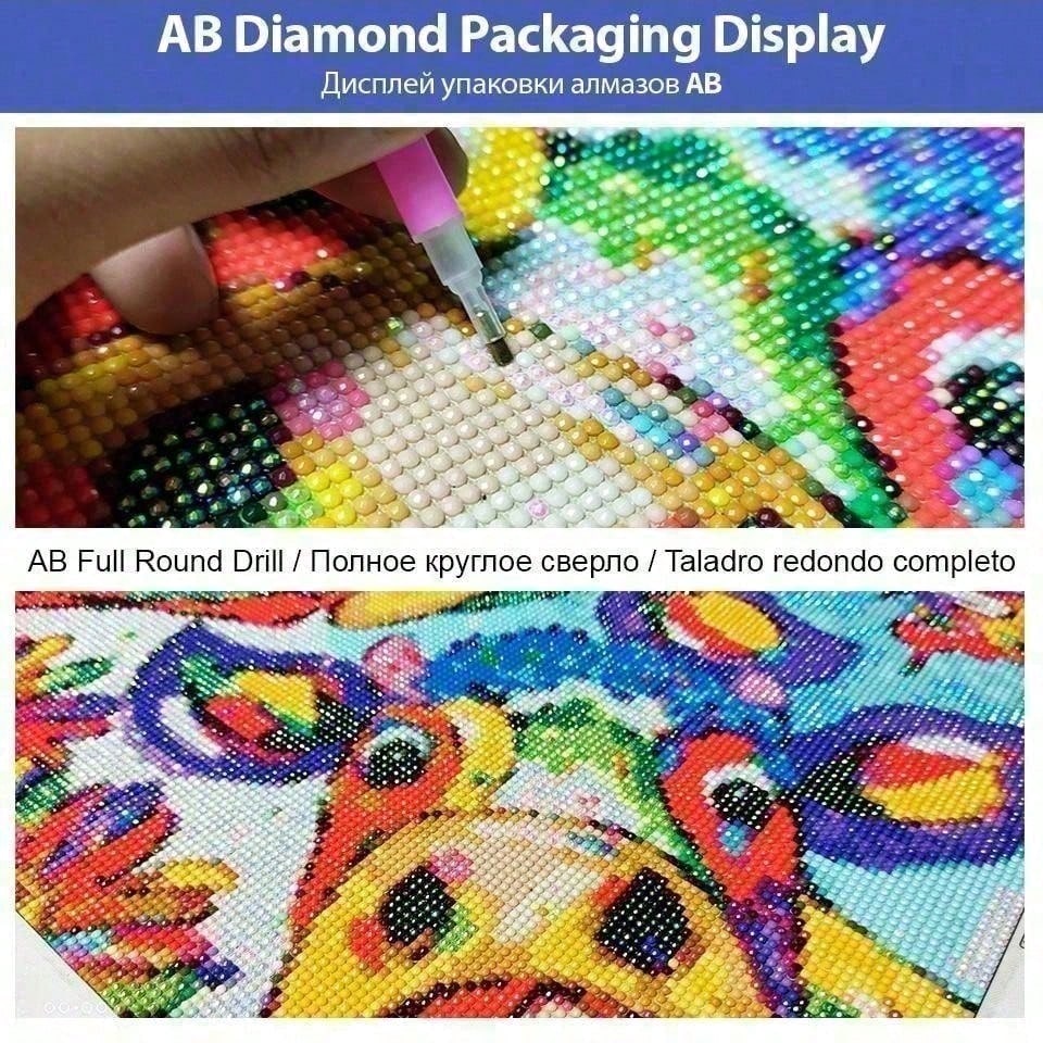 1 ชิ้น - Potdemiel-5D-DIY - ผ้ - Art Craft Love บทวิจารณ์และราคา