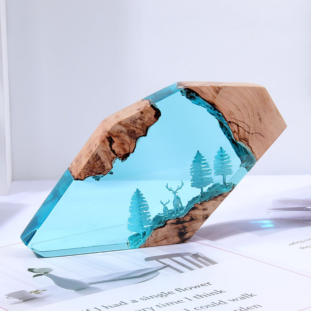 งานศิลปะตั้งโต๊ะรูปกวางนางฟ้าใ - Art Craft Home บทวิจารณ์และราคา