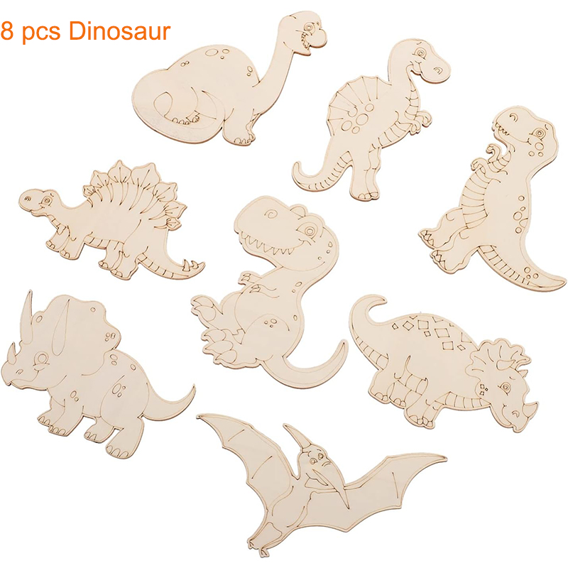 ชุดงานฝีมือไดโนเสาร์ไม้แบบยังไ - Art Craft Dinosaurs บทวิจารณ์และราคา