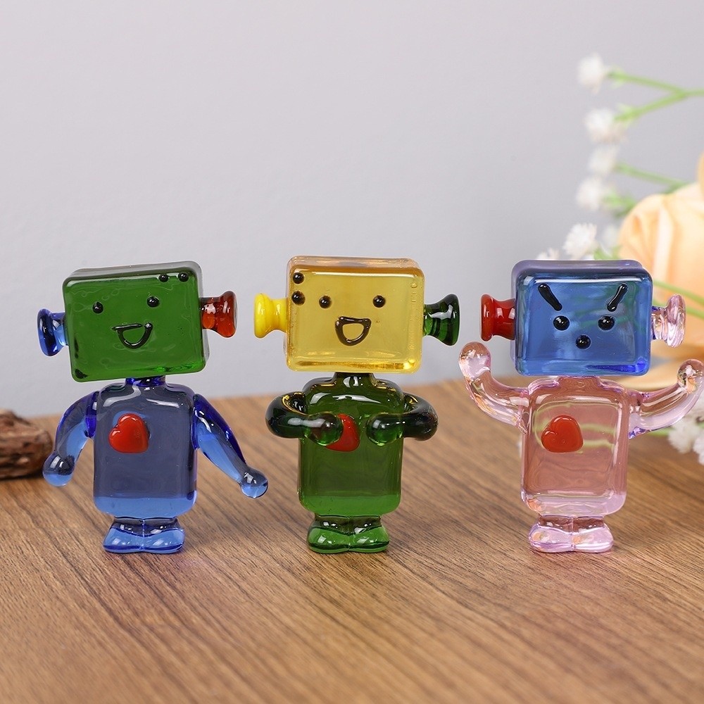 ของตกแต่งหุ่นยนต์หน้าตาน่ารักส - Art Craft Robot บทวิจารณ์และราคา