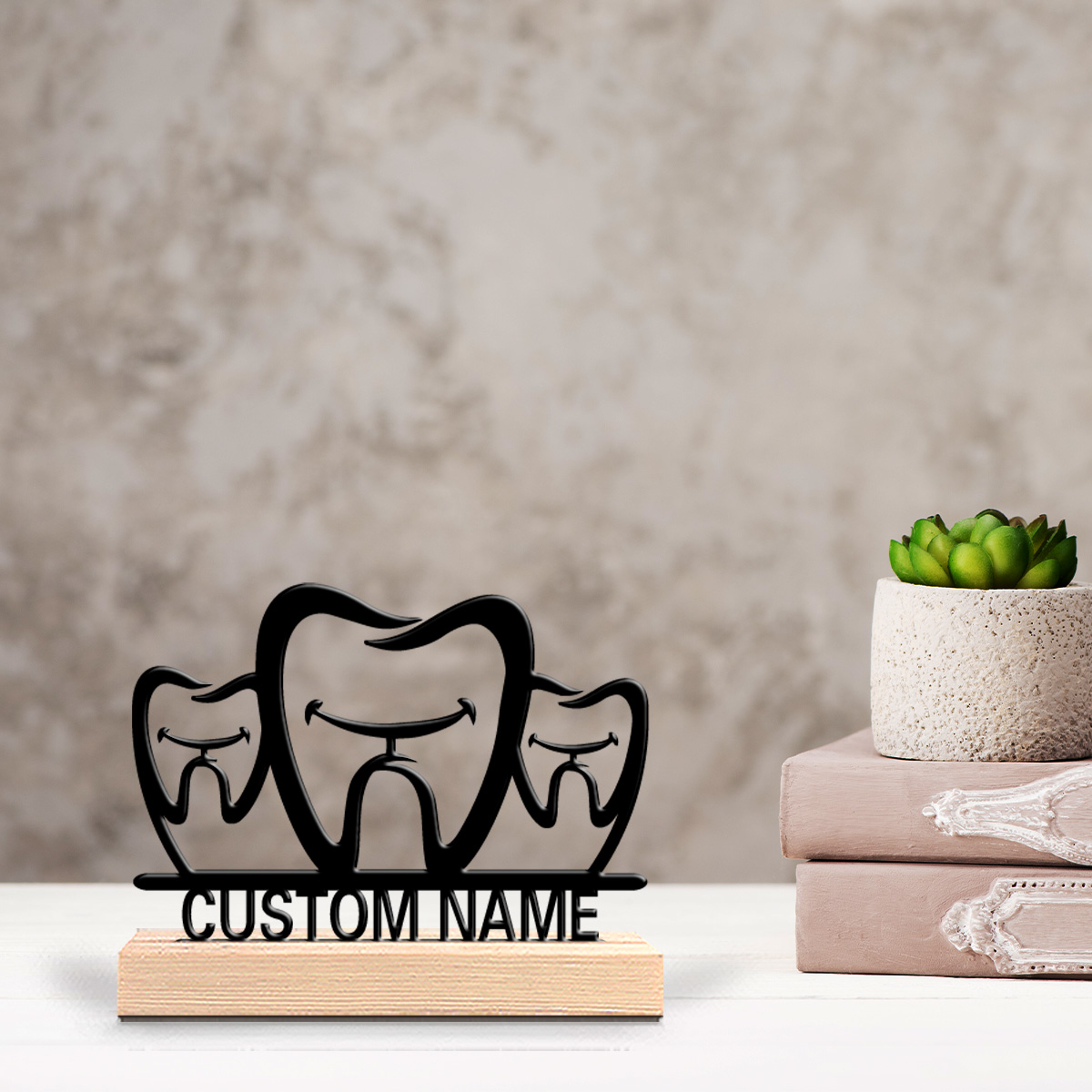 งานศิลปะโลหะรูปฟันแบบเรียบง่าย - Art Craft Simple บทวิจารณ์และราคา