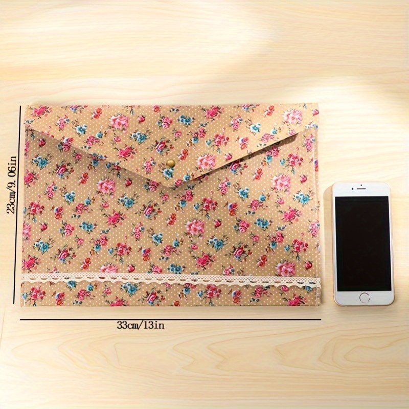 1PC A4 แฟ้มโฟลเดอร์ Elegant ดอ - Art Craft Items บทวิจารณ์และราคา